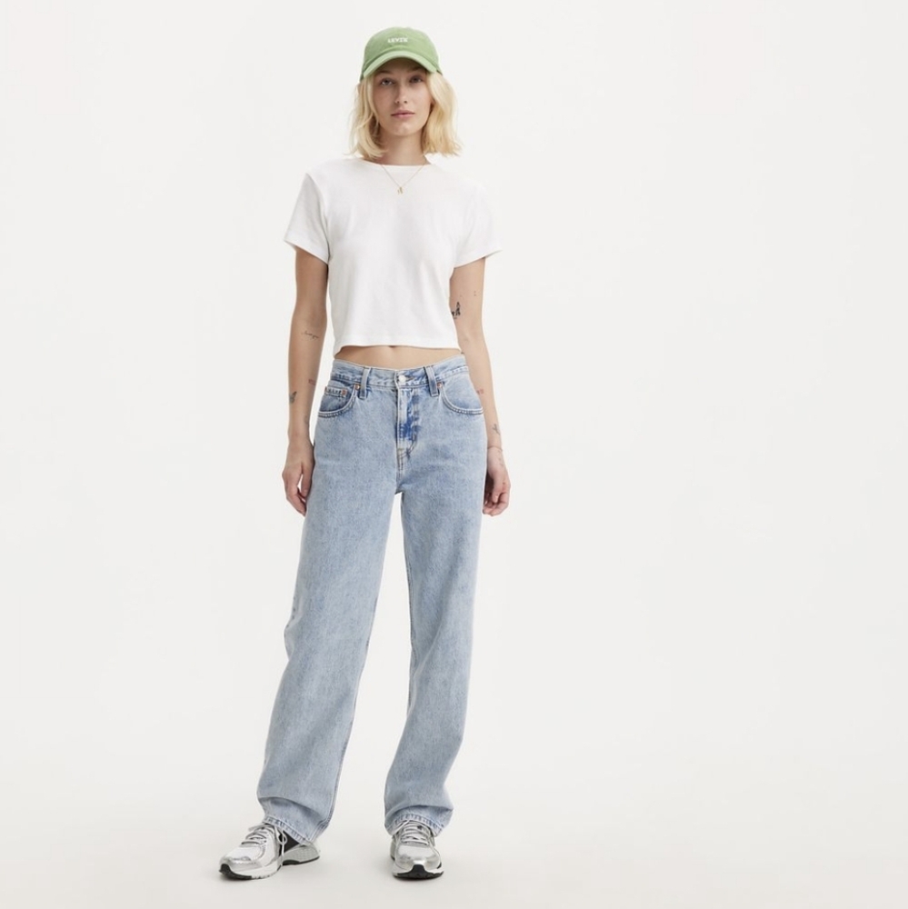 Levis low pro straight size 30 women jeans